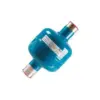 SILENCIADORES DESCARGA SIMPLES "ESK": DIMENSIONES EN MM: ø125/LARGO 222. VOLUMEN INT. DM³:1,10. CONEX. SOLDAR O.D.S. 13/8".