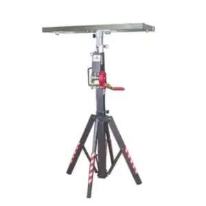 Elevadora portatil C-712. Carga máxima: 130 Kg. Elevación máxima: 4.75 mts