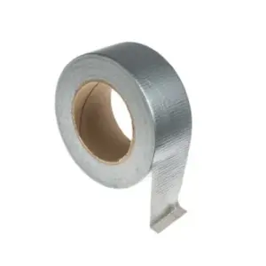 Rollo de cinta americana gris de 50 m x 50 mm PC 600-G
