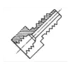 Acoplamiento 1/4" H Sae x M12x1,5-M (ACME)