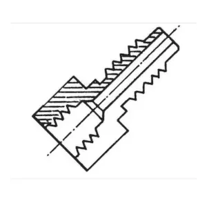 Acoplamiento 1/4" H Sae x M12x1,5-M (ACME)
