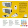 EQUIPO FRIGORIFICO PARTIDO BDB713DB13XX ZANOTTI, PARA CAMARA FRIGORÍFICA DE CONGELACION 285 M3 -20ºC 400V