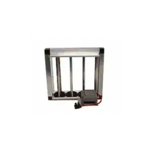 Compuerta motorizada de rejilla 450x300